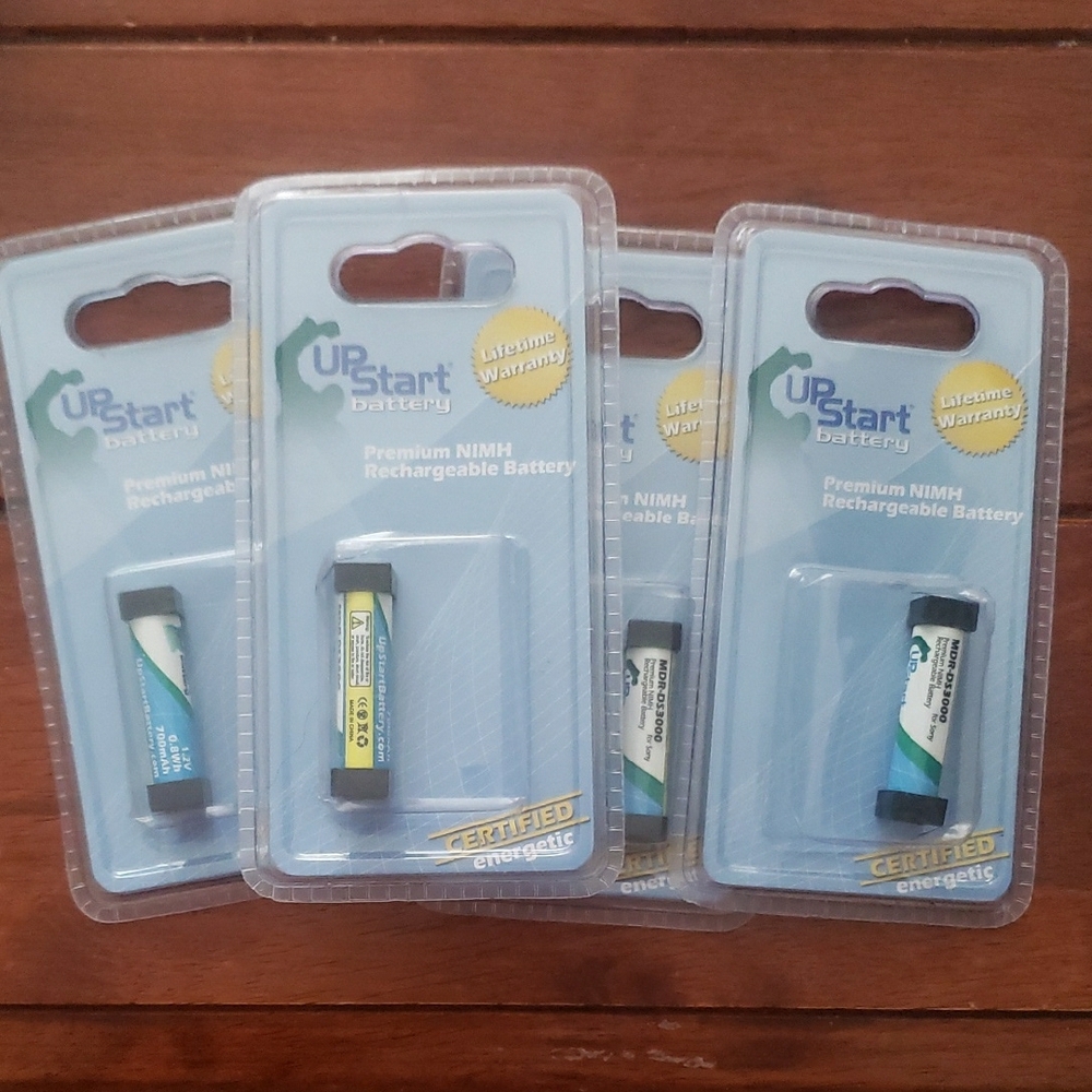 💡 UpStart Battery Premium NiMH Rechargeable Batteries - Qty 4